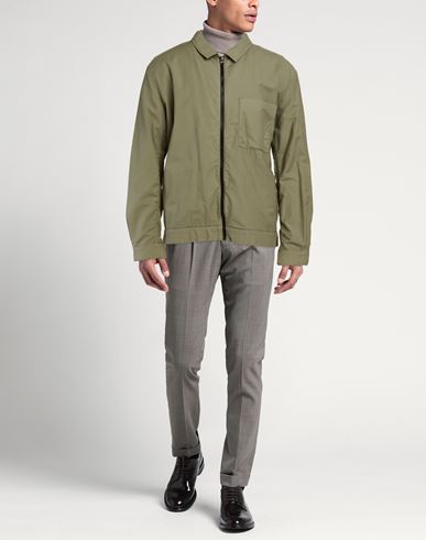 Man Jacket Military green Size XL Cotton
