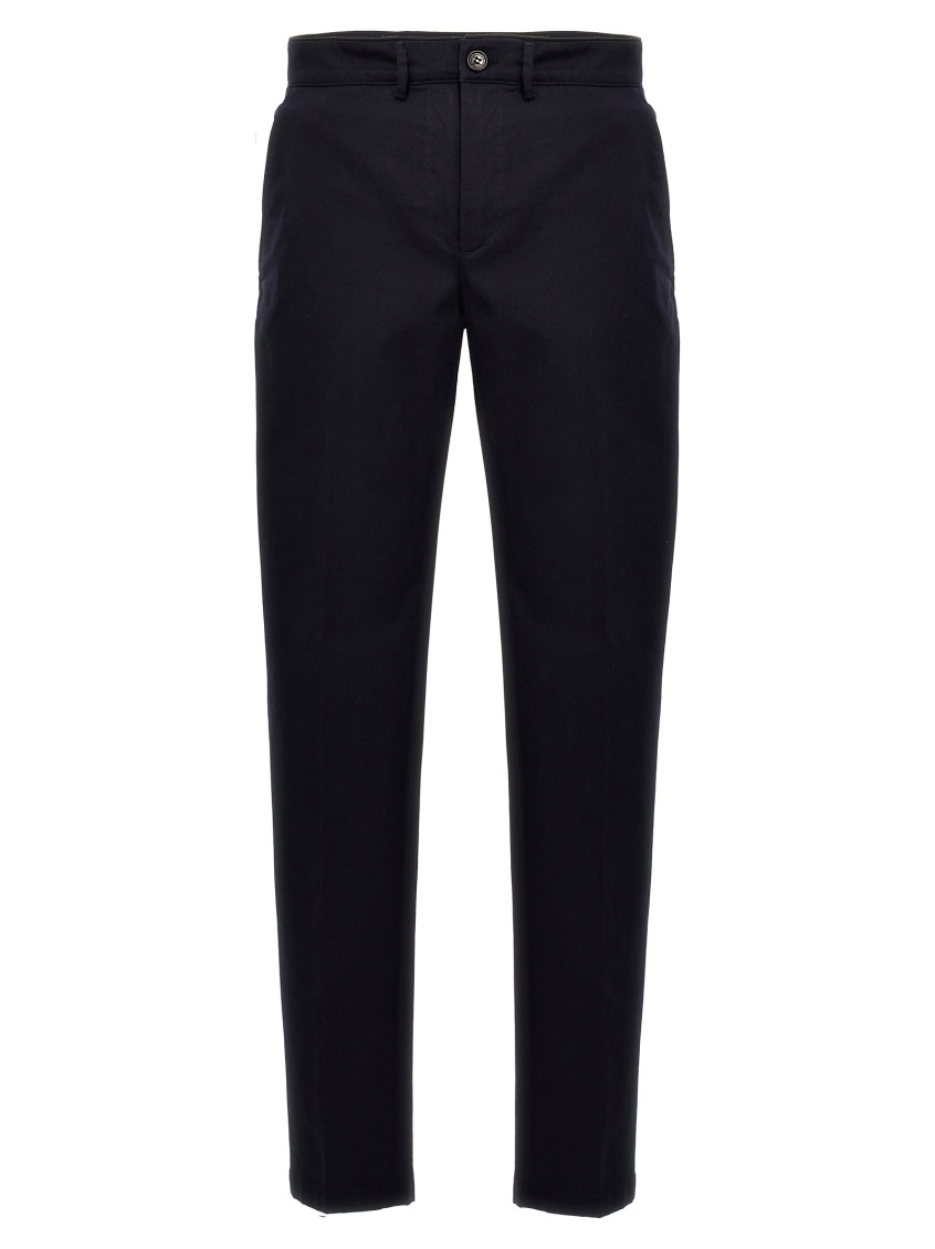 -Mike Pantaloni Blu-Uomo