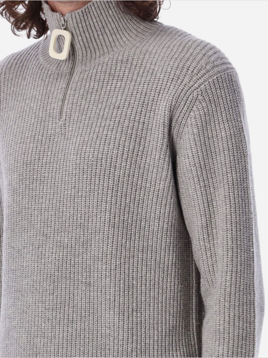 Half-zip sweater - Grey