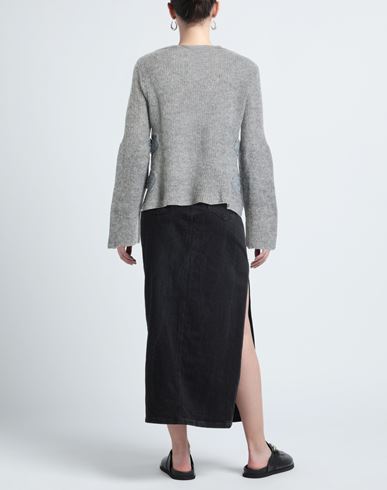 Woman Sweater Grey Size 4 Polyamide, Mohair wool, Wool