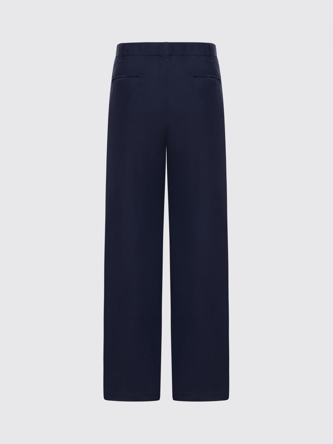 Pants Men color Blue