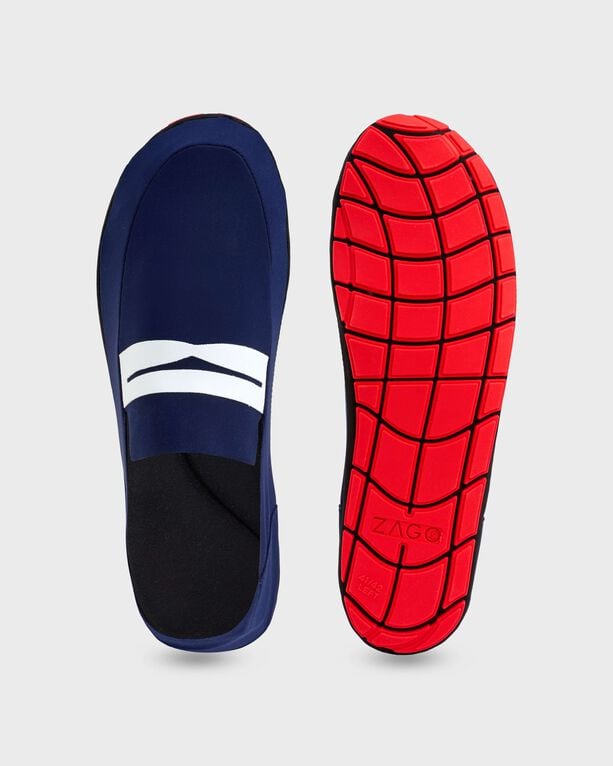 Men Hybrid Loafer Solid - Vbq X Zago - Shoes - Waimoc - Blue
