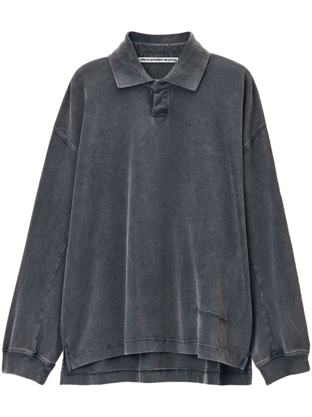 Cotton polo shirt - Grey