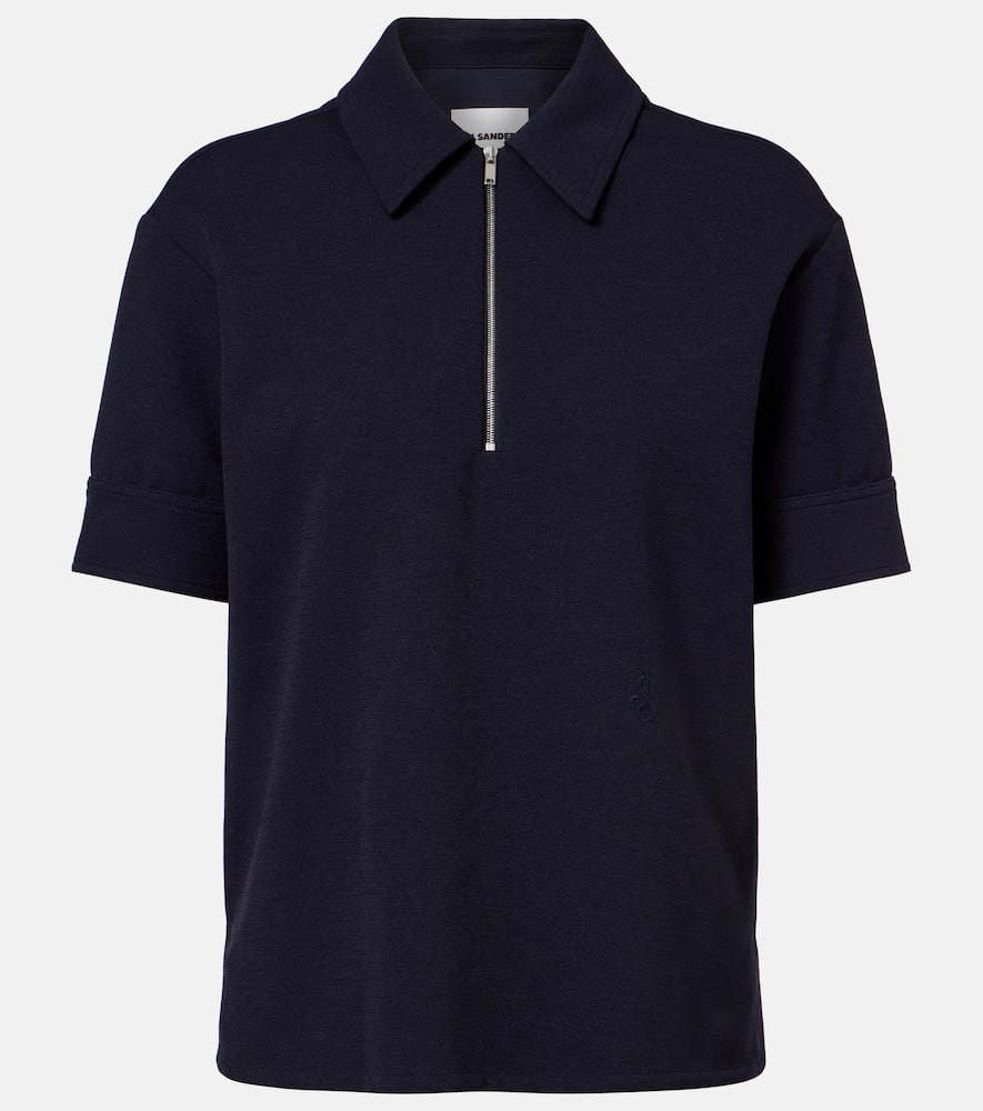 Jersey polo shirt