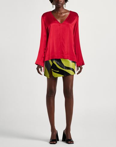 Woman Top Red Size 10 Viscose