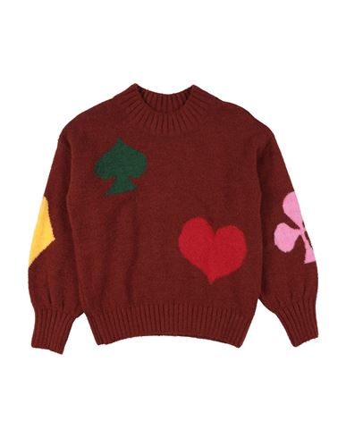 Kid Girl Sweater Rust Size 12 Acrylic, Polyamide, Wool, Viscose