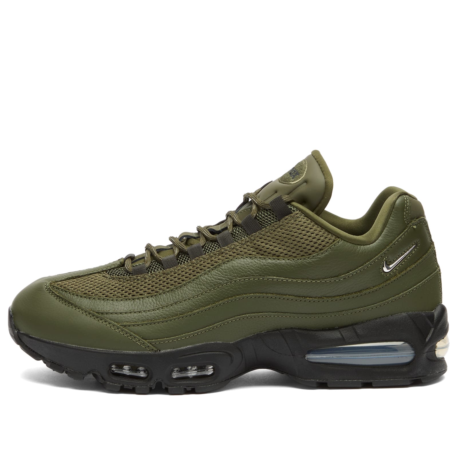 Air Max 95 Slim Sneaker in Cargo Khaki/Olive-Black
