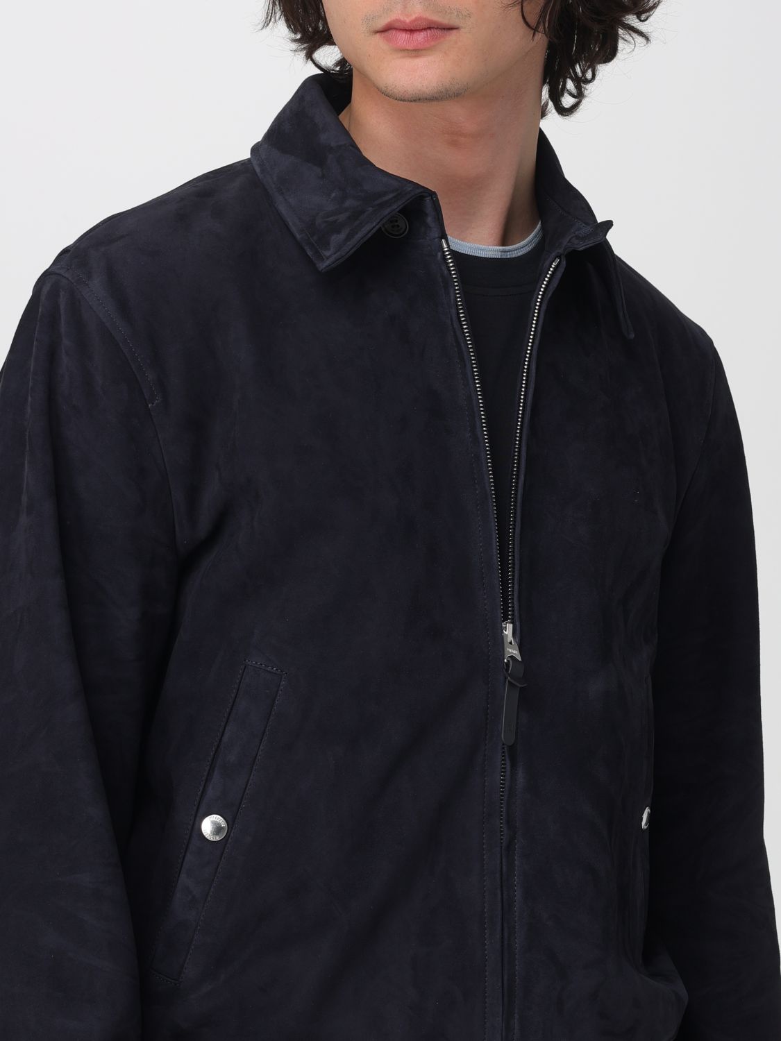 Jacket Men color Blue