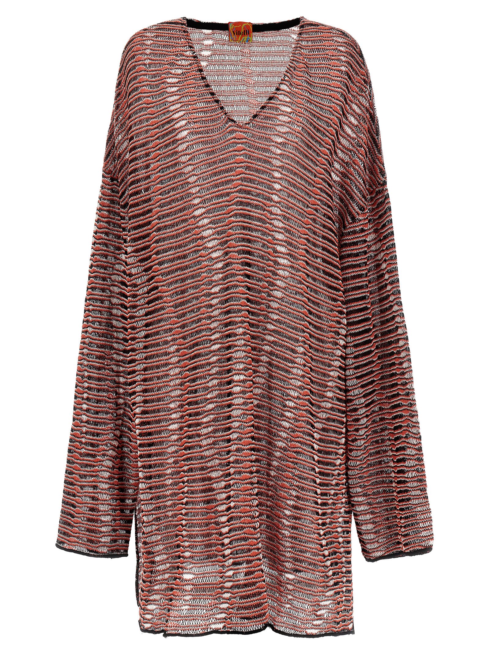 Wave Jacquard Sweater, Cardigans