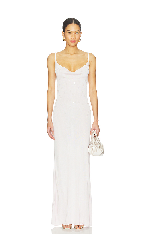 Aya Muse Lila Dress in Purple. L. Also in XXS, XS