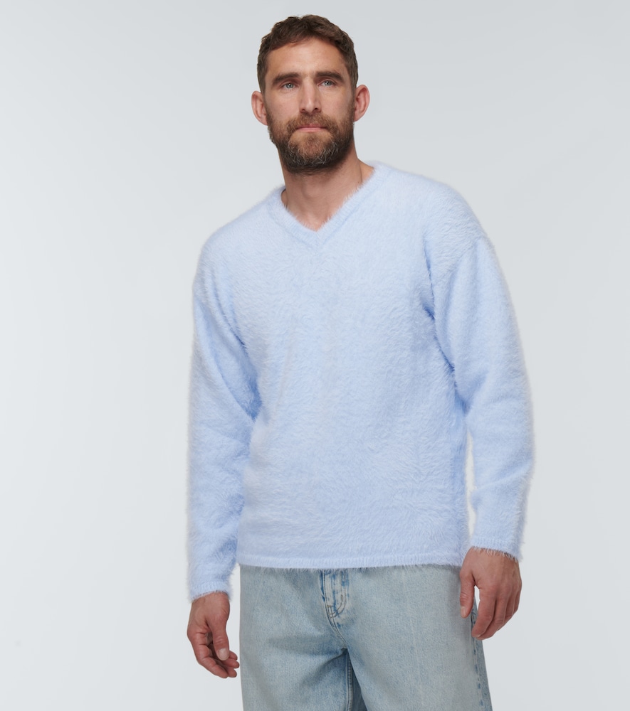 Brushed sweater