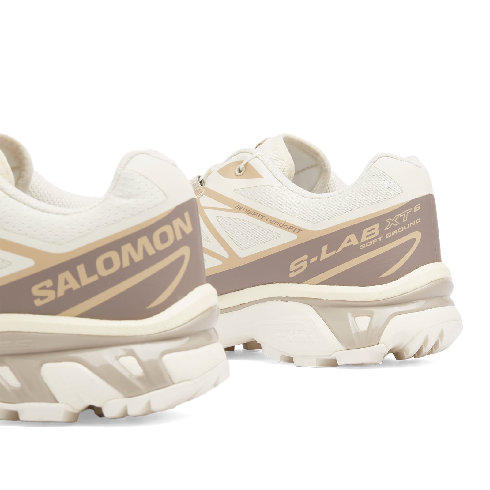 Salomon Xt-6 Sneaker in Vanilla Ice/Iron/Etherea