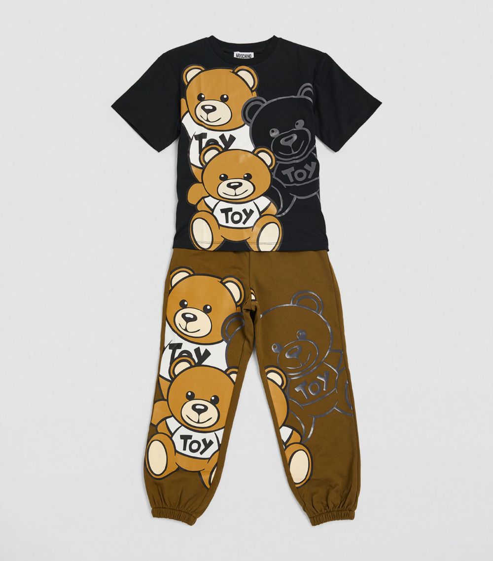 Kids Triple Toy Bear Sweatpants (4-14 Years)
