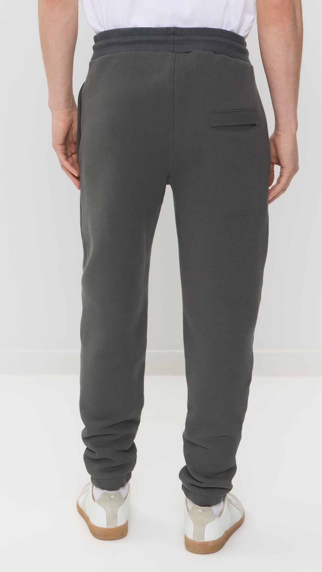 Loopback Sweatpants Washed Black