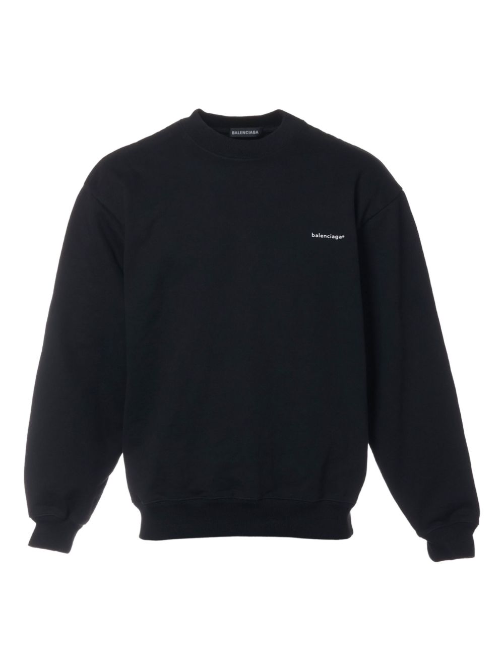 Balenciaga Pre-Owned 2018 logo-print sweatshirt - Black