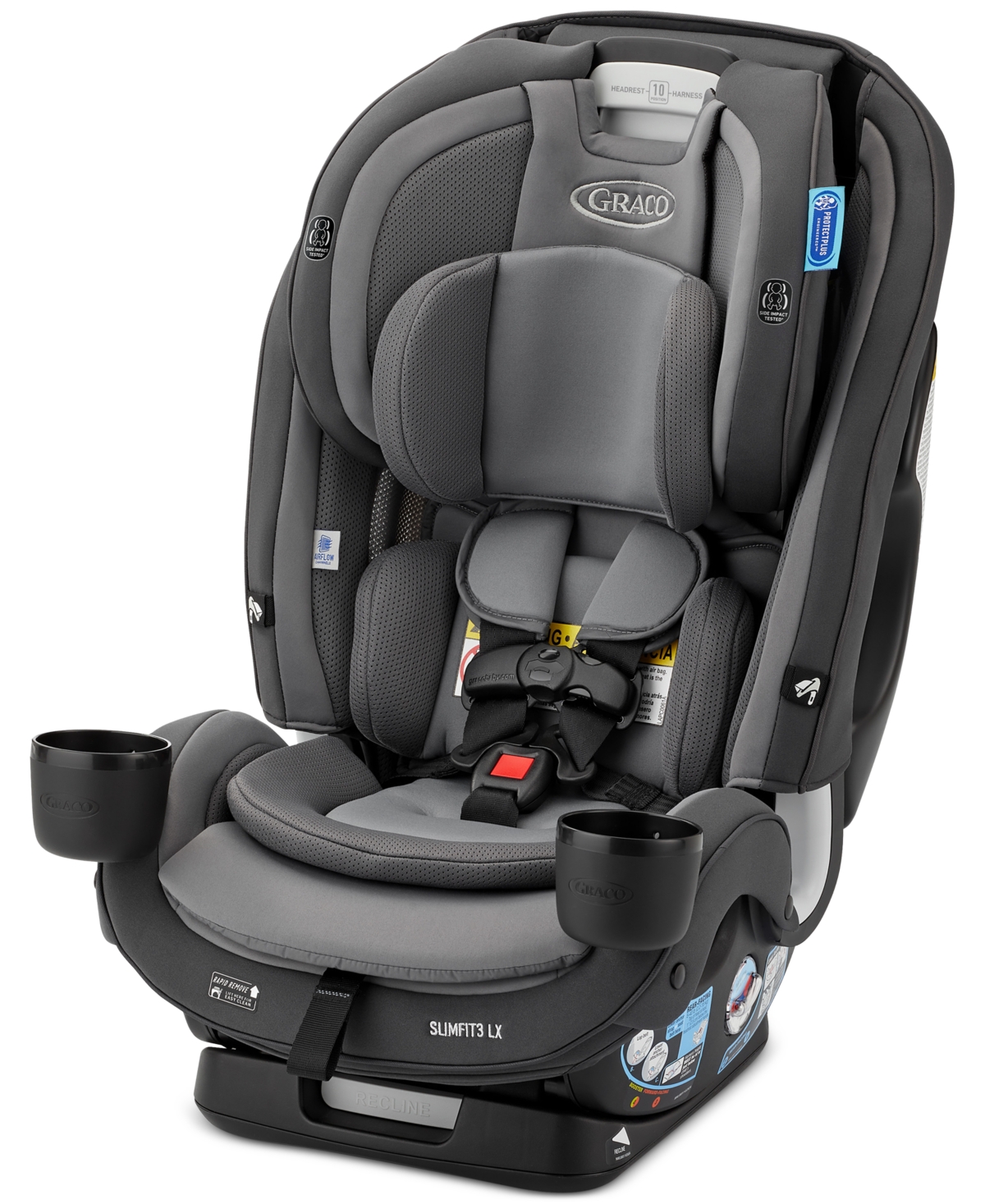 Baby SlimFit3 Lx 3-in-1 Car Seat, Kunningham - Kunningham/Grey
