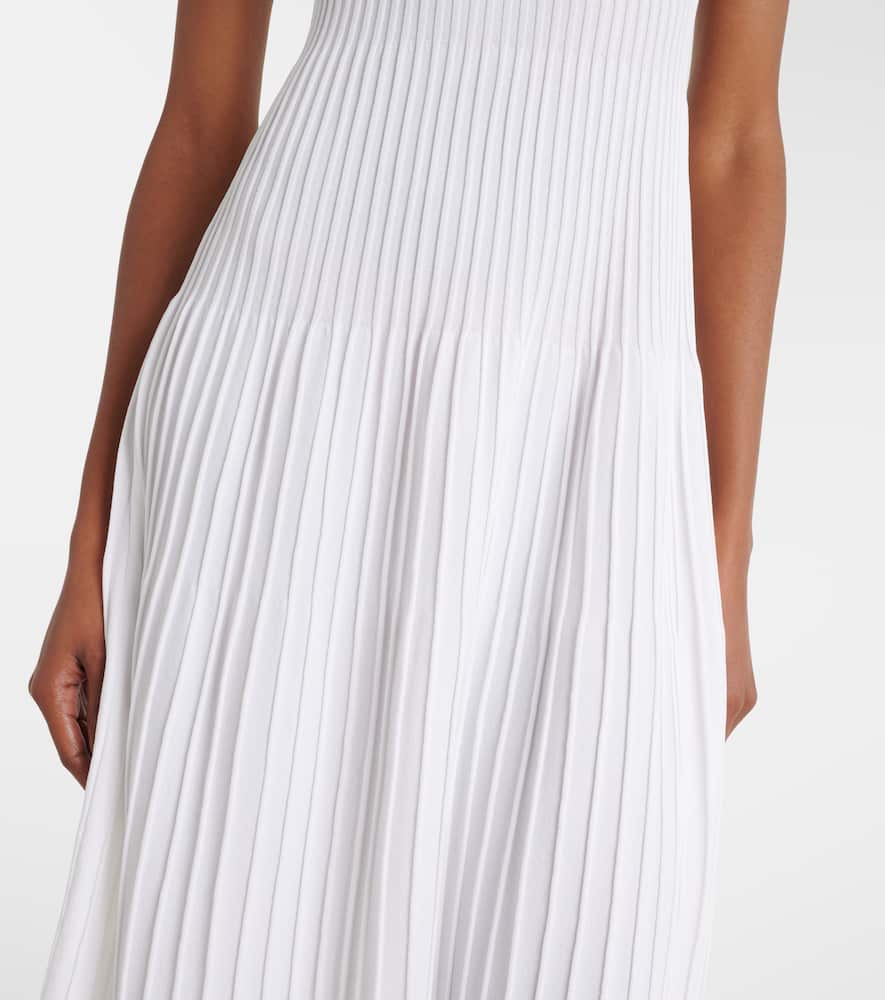 Egizio ribbed-knit midi dress