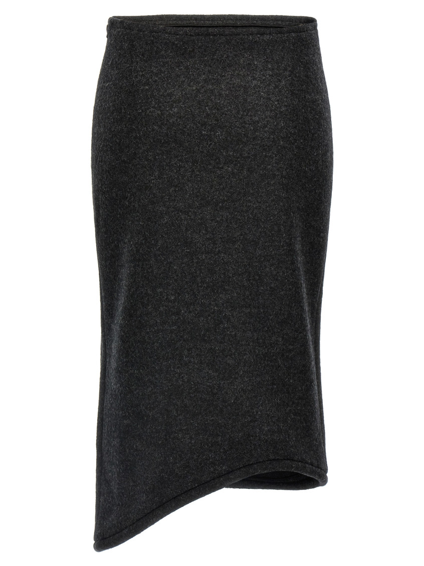 Padded Tube Detail Skirts