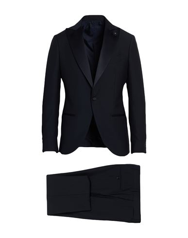Man Suit Midnight blue Size 36 Wool