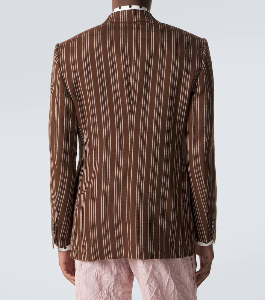 Striped blazer