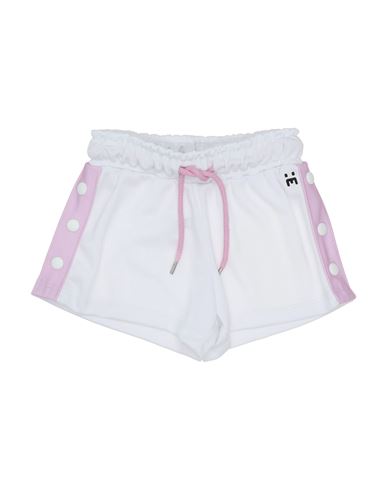 Kid Girl Shorts & Bermuda Shorts White Size 12 Polyester
