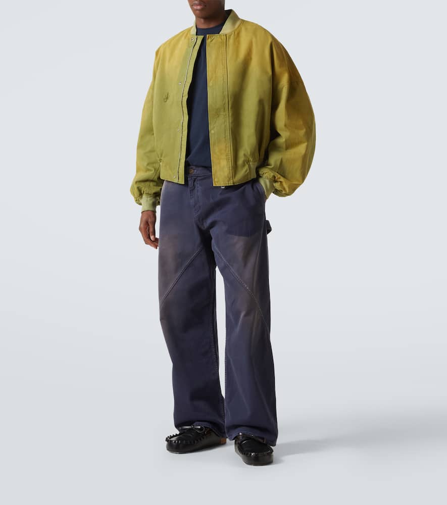 Cotton bomber jacket