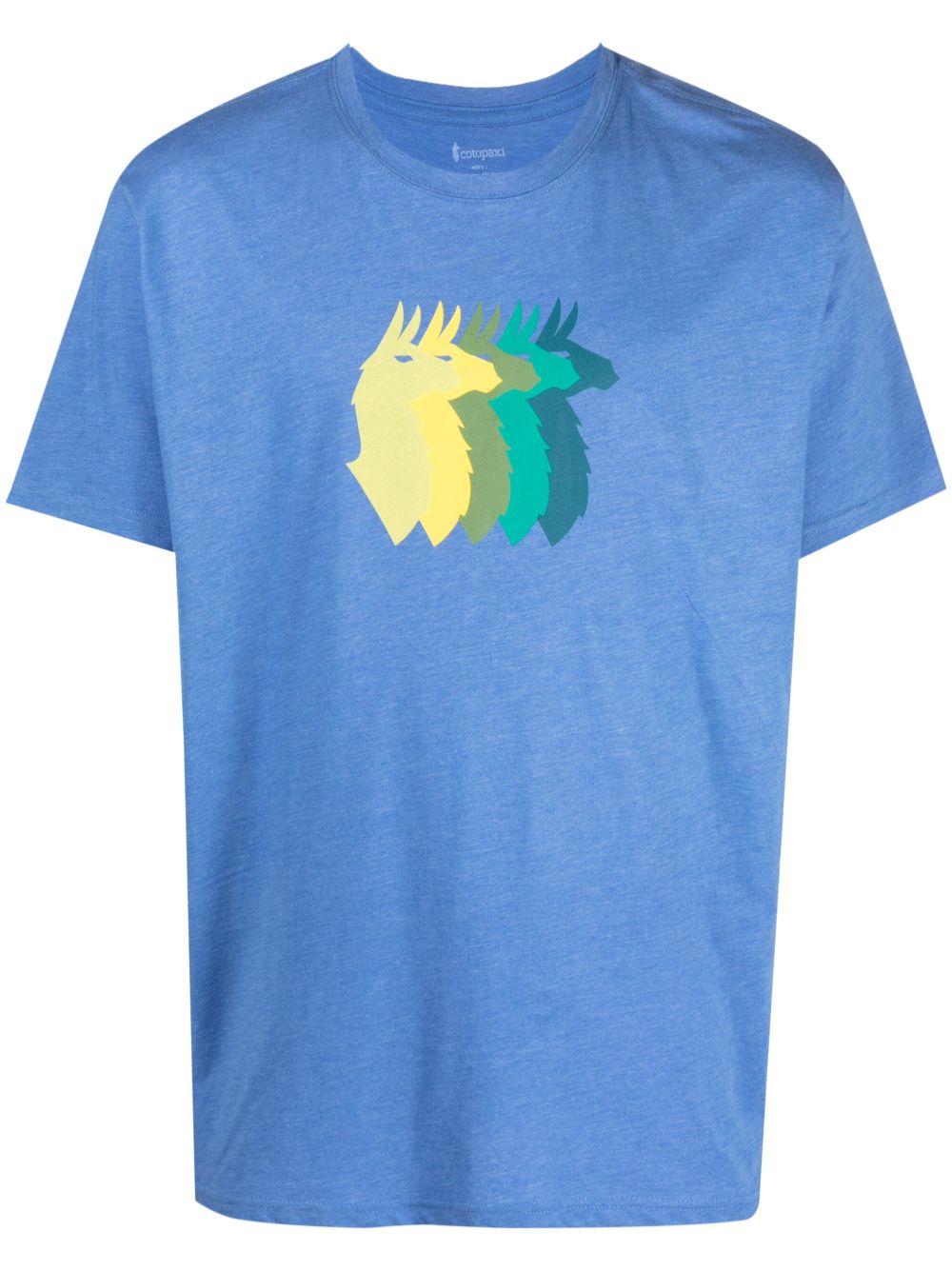 Graphic-print T-shirt - Blue