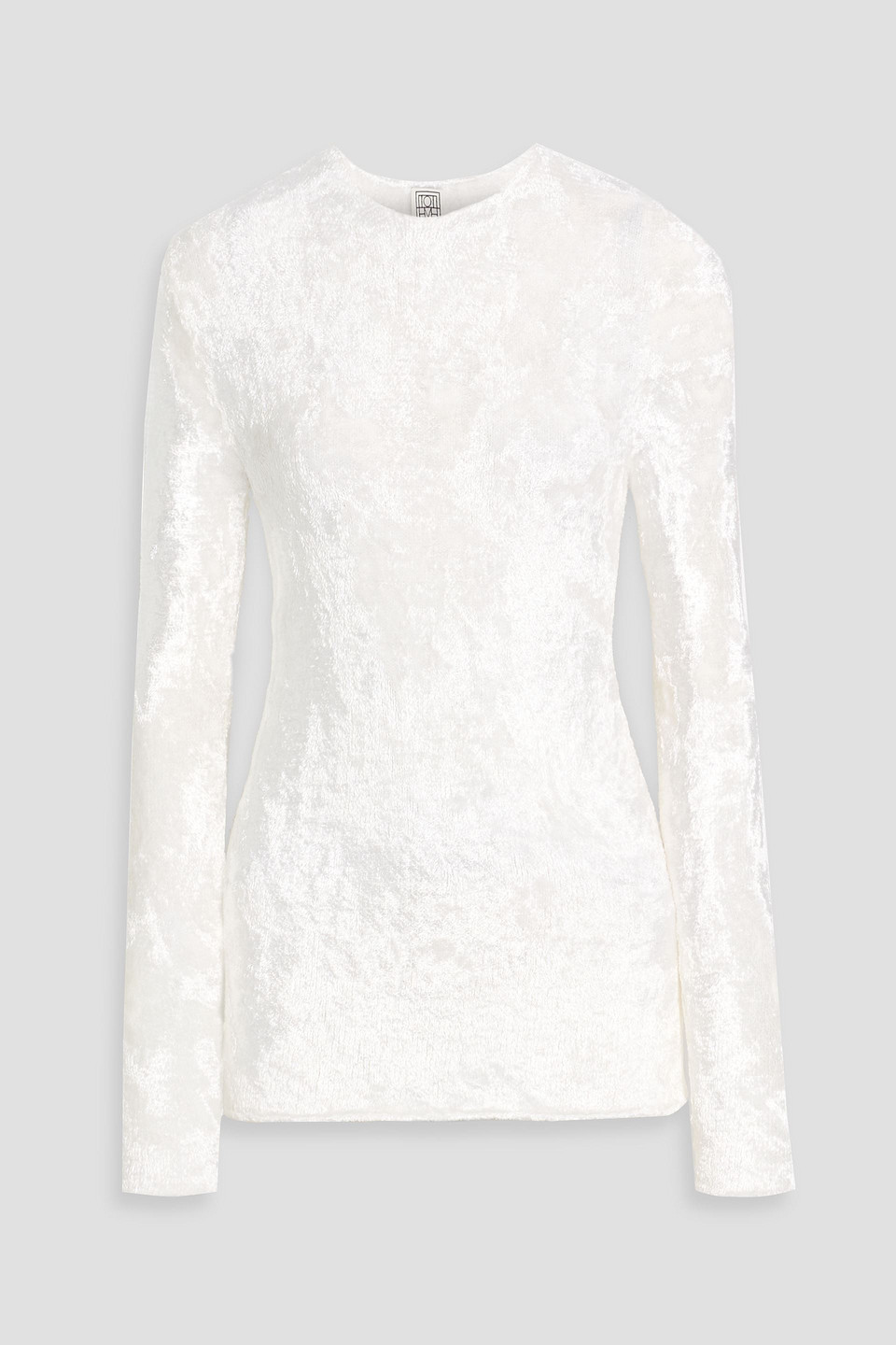 Chenille sweater - White - XXS