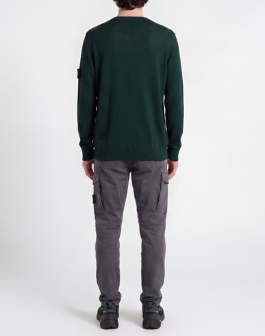 Man Sweater Dark green Size XXL Virgin Wool