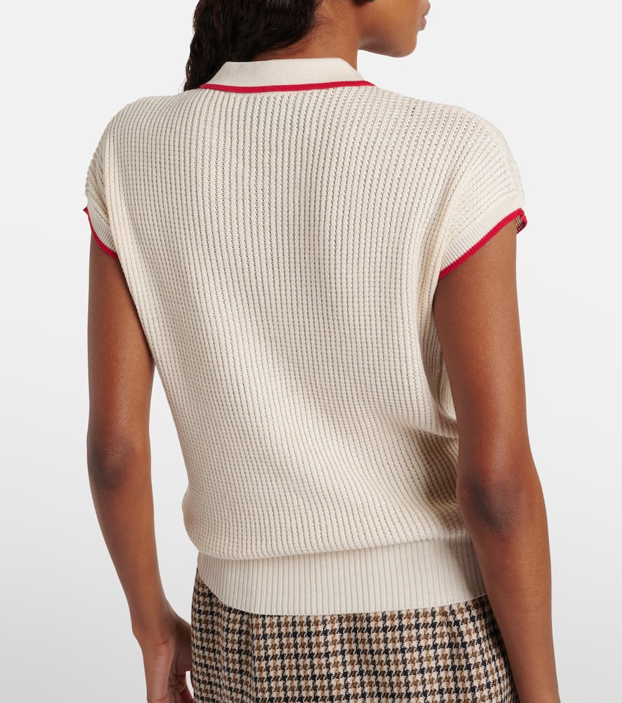 Chez cotton-blend sweater