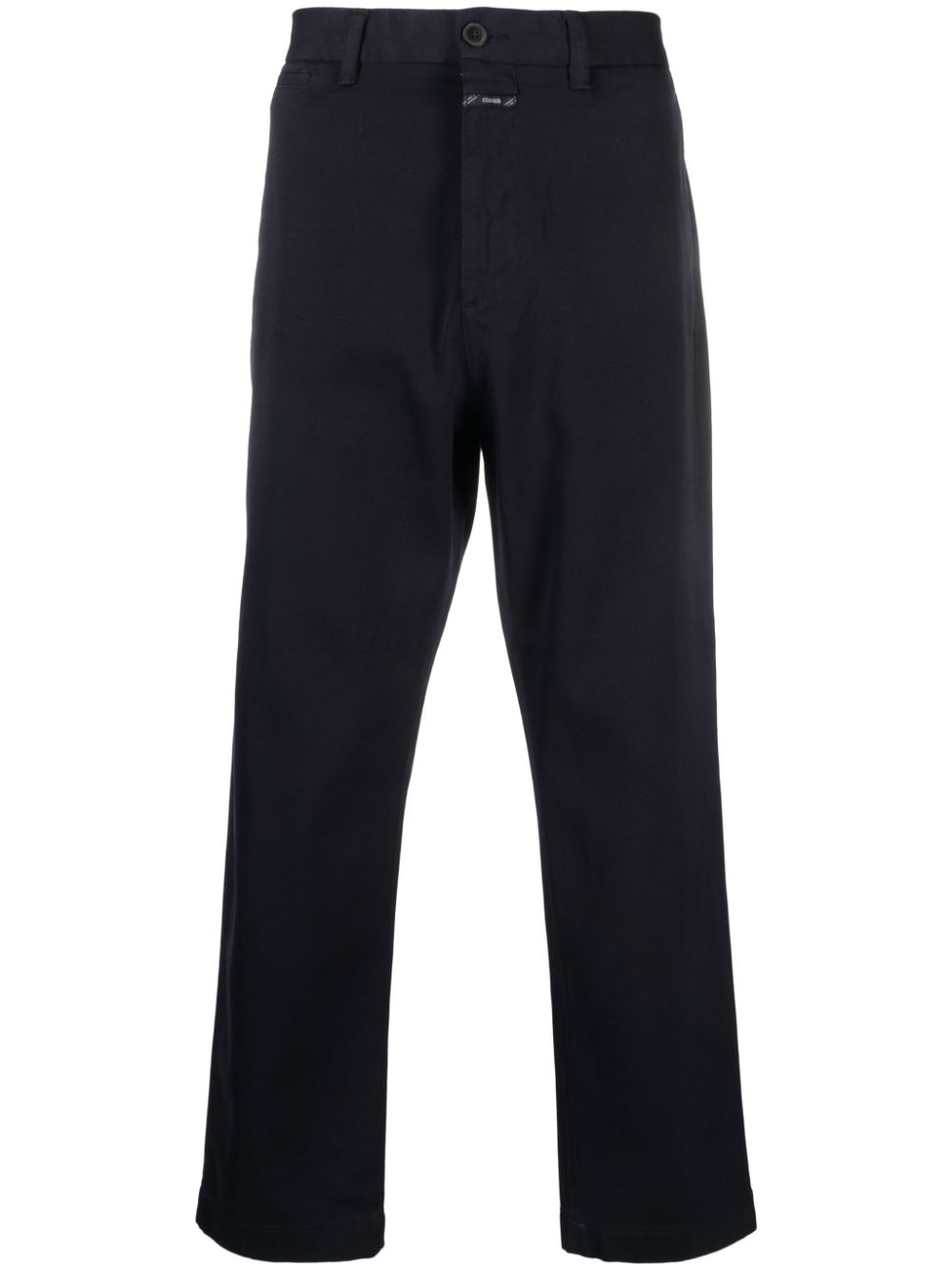 Tacoma organic cotton tapered trousers - Blue