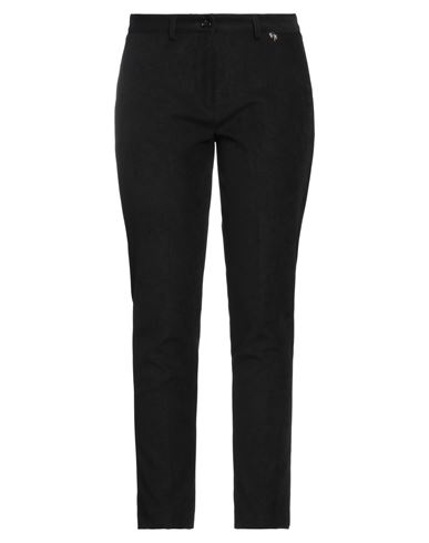 Woman Pants Black Size 10 Polyester, Elastane