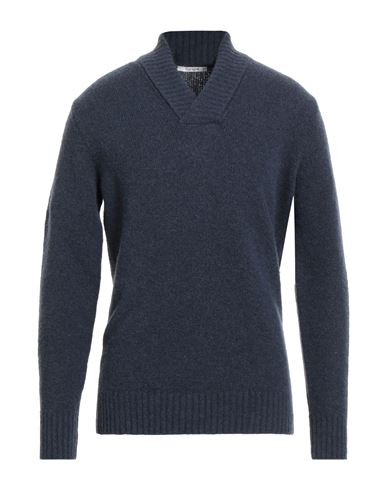 Man Sweater Navy Size 44 Wool, Polyamide, Cashmere, Elastane