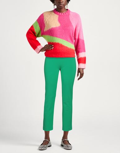 Seductive Woman Pants Green Size 6 Polyamide, Elastane