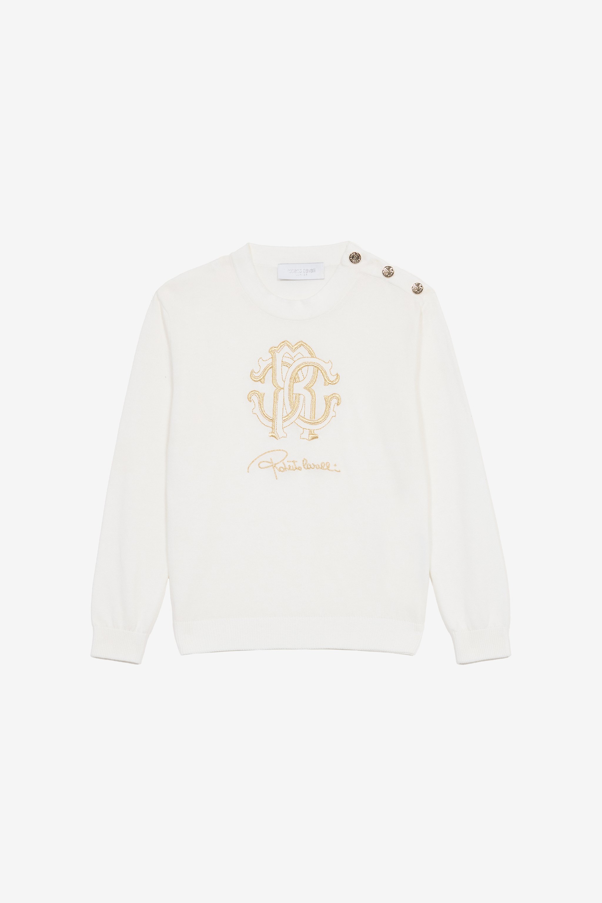 Sweatshirt With Rc Monogram And Logo - Female Girls (4