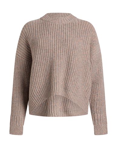 Woman Sweater Light pink Size 6 Baby alpaca wool, Merino Wool