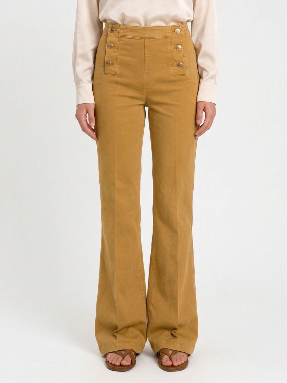 Pants Woman color Brown