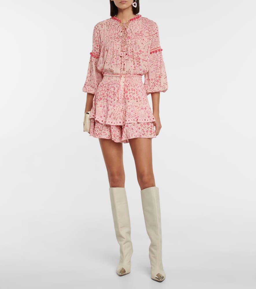 Clara floral blouse