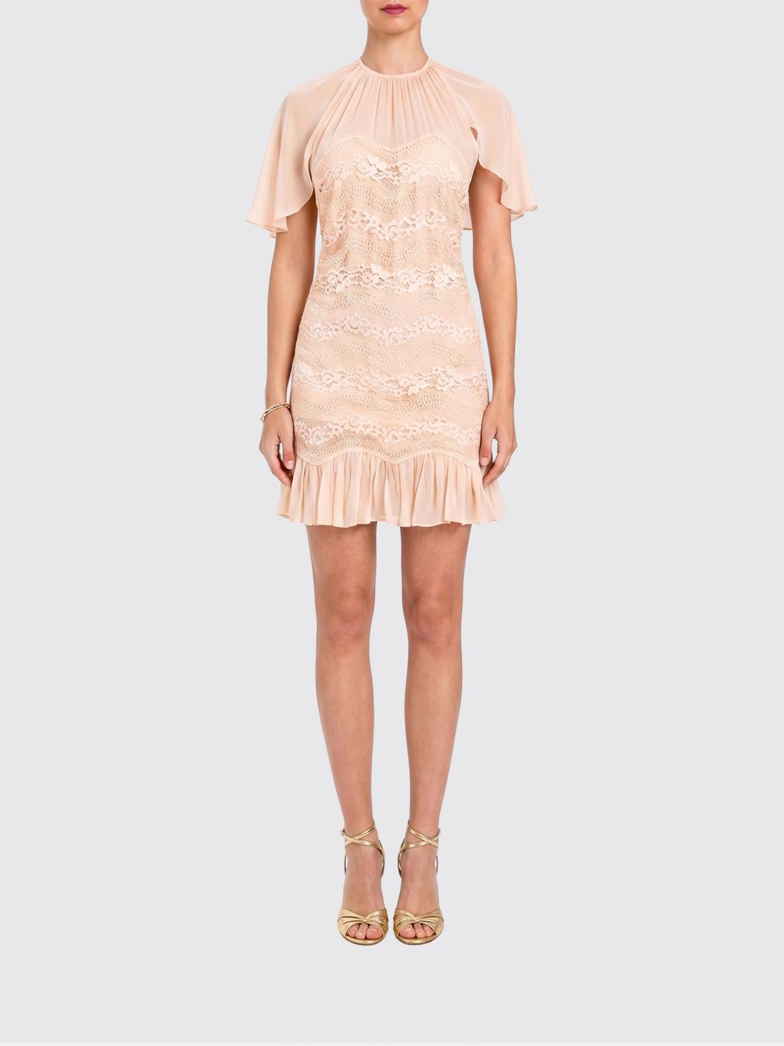 Dress Woman color Peach