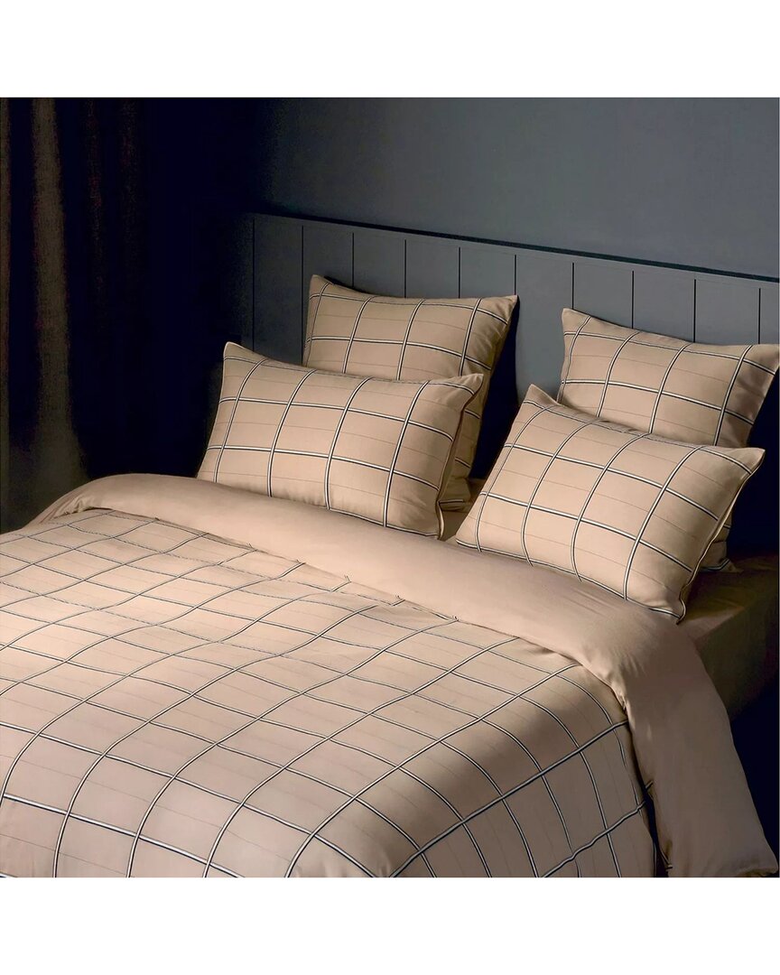 Boss Check 3Pc Duvet Set