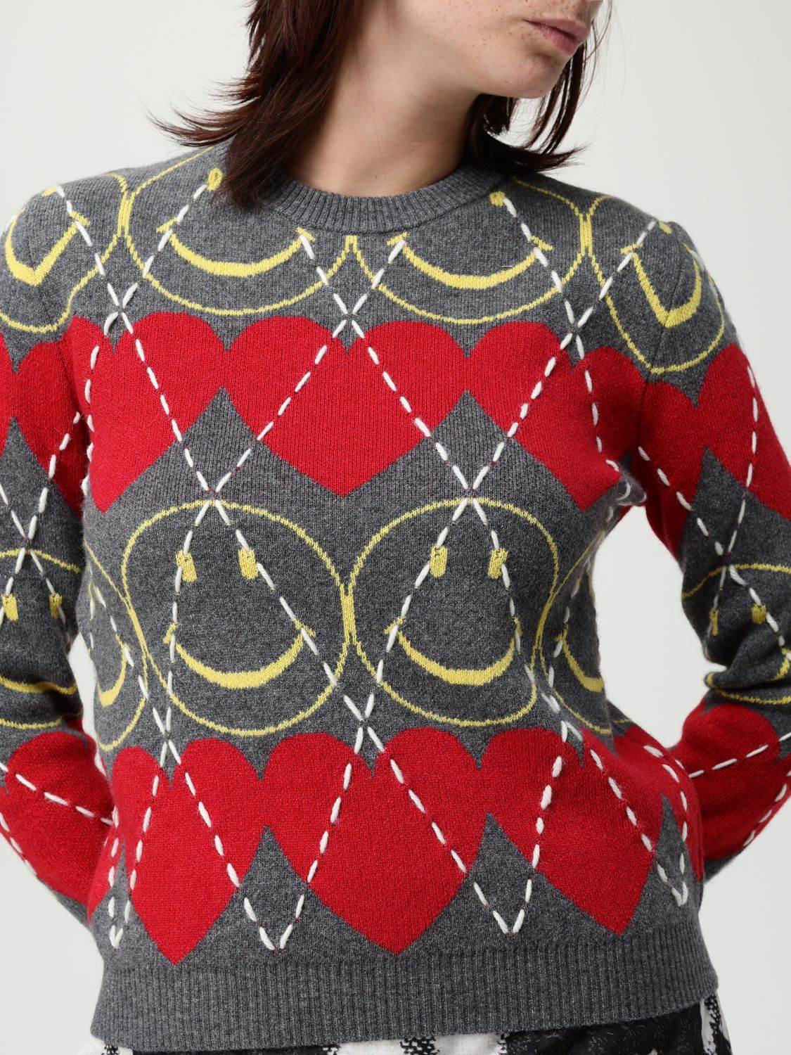 Sweater Woman color Red