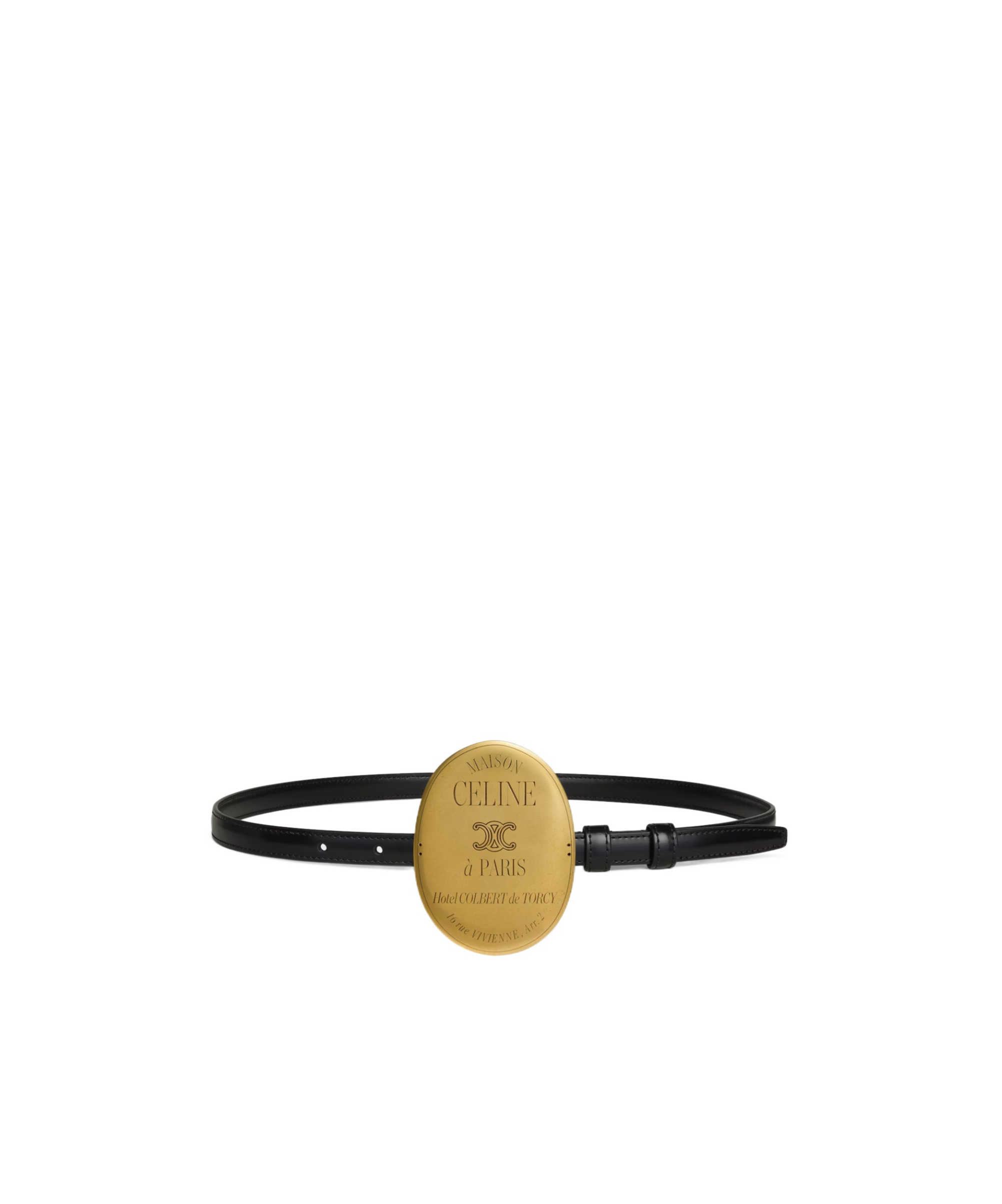 MAISON BELT 13MM IN Taurillon Leather