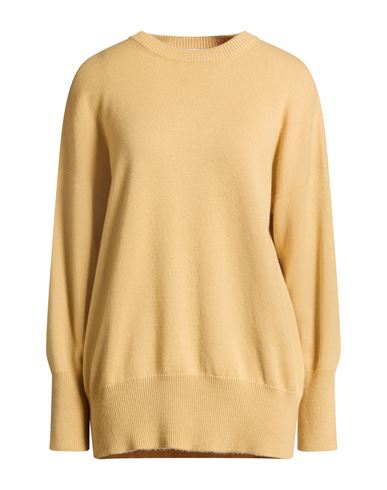 Woman Sweater Yellow Size M Cashmere