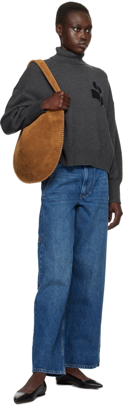 Isabel Marant Etoile Gray Nash Sweater