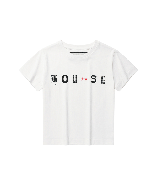 FONT-HOUSE TEE WHITE