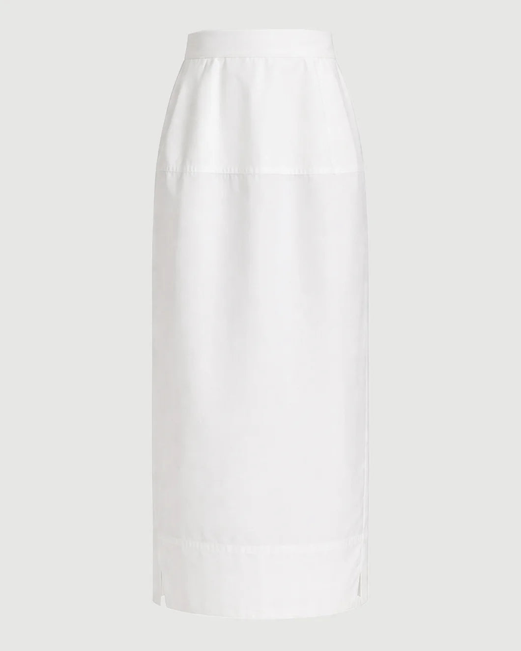Sculptural Poplin Skirt