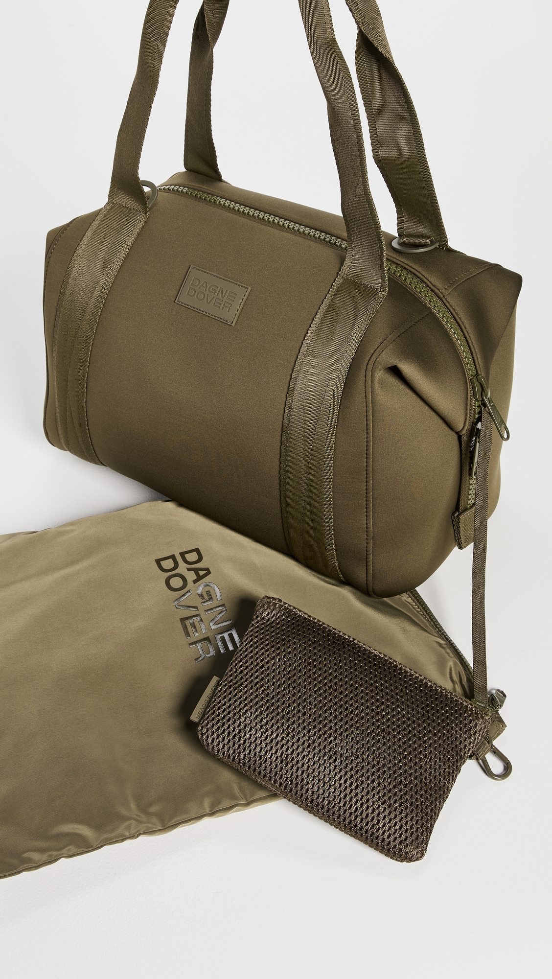 Landon Medium Carryall Bag Dark Moss One Size