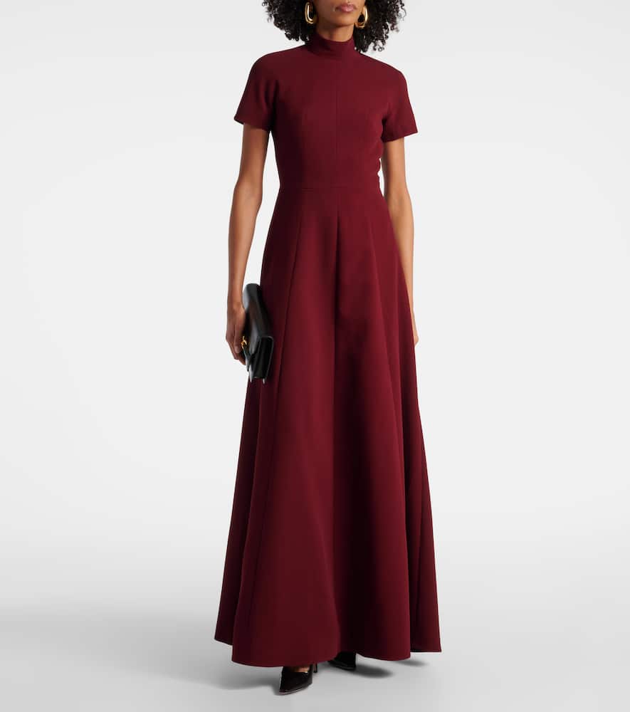 Emilia Wickstead Malinda crêpe gown