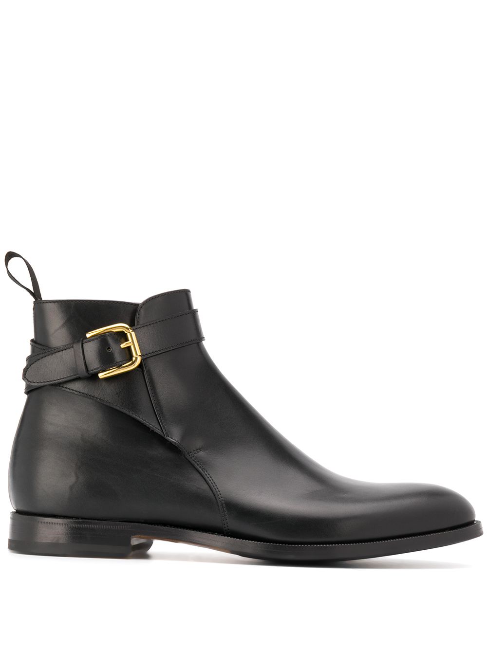 Taylor buckled ankle boots - Black