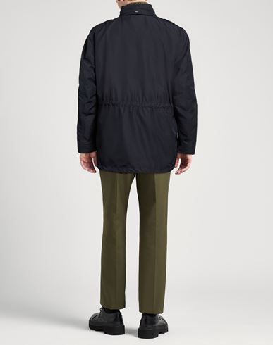 Man Jacket Midnight blue Size 48 Polyester, Viscose